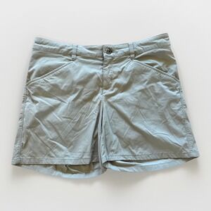 Patagonia Shorts‎ Womens 6 Quandary Khaki Outdoor Lightweight 58091 Gorpcore